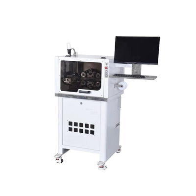 Lugar visual máquina de corte médica automatizada da mangueira do PE de EVA da máquina de corte do tubo