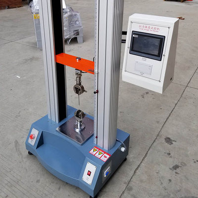 Máquina vertical do teste de resistência à tração de Digitas da coluna do verificador do cabo de alimentação 5KN única