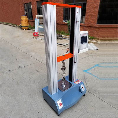 Máquina vertical do teste de resistência à tração de Digitas da coluna do verificador do cabo de alimentação 5KN única