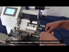 Cable Wire OD 4-10mm Automático Desktop Cable Labeler Máquina de Dobragem de Rótulos