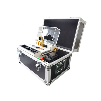 Analisador de seção transversal terminal portátil, máquina de seção transversal do teste da análise do friso
