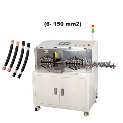 Máquina automática de corte e decapagem de fio de cabo 6-150 Sqmm para trabalho pesado