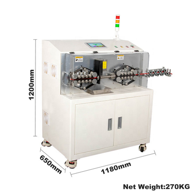 Máquina automática de corte e decapagem de fio de cabo 6-150 Sqmm para trabalho pesado