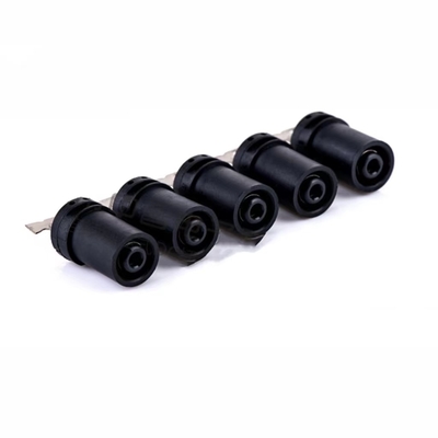 5.5*2.5 Forquilho de regulação com anel de borracha, conector de corrente contínua, conector de corrente contínua sem soldagem