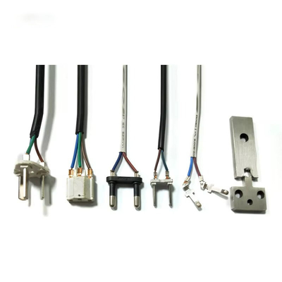 2.0T Alimentação automática de placas vibratórias 3 pin 2 pin Plug Terminal Cordão de alimentação Plug Máquina de enxaguar cabo