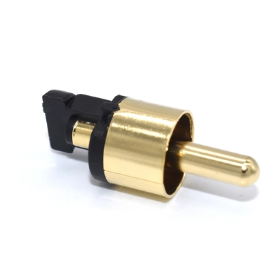 Plug-ins RCA personalizados Plug-ins de áudio Plug-ins de vídeo Plug-ins AV macho Para cabos AV