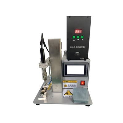 Máquina de solda de conectores à prova d'água, aquecimento rápido semiautomático para juntas de solda de precisão com compatibilidade com vários materiais