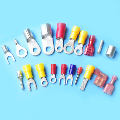 FASTON 187 Tyco TE Connectivity Amp 61758-2 Quick Disconnects Receptacle 20 16 AWG Straight Brass Auto Connector