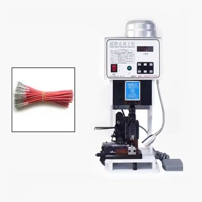 Molde de crimpagem de terminais metálicos com punção SPM 200 e economia de material de 10% para máquina de prensa de alta velocidade