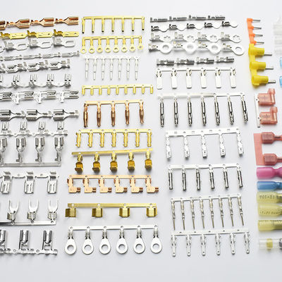 110 187 205 250 Brass 90 Pcb Tab Male and Female Connectors Lugs Non Insulated Flag Spade Type Crimp Spool Reel Terminals