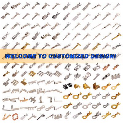 Conectores de chicote de fios automotivos em forma de U de alta qualidade, tipo U, terminais de crimpagem de cobre e latão para cabos de 6-10mm2