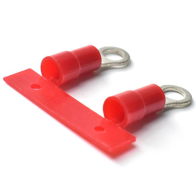 Terminais circulares de enxaguante 5 mm 10 mm Anel pré-isolado contínuo de terminais de cabo de cobre