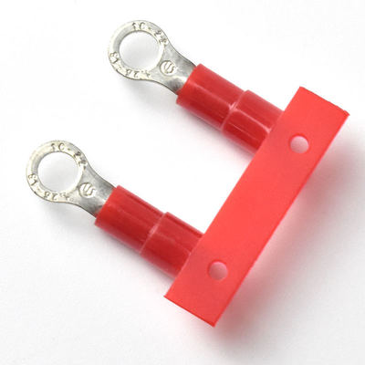 Terminais circulares de enxaguante 5 mm 10 mm Anel pré-isolado contínuo de terminais de cabo de cobre