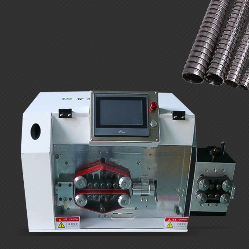 máquina de aço inoxidável 3000pcs/Hr do cortador da tubulação 2000W para metálico flexível