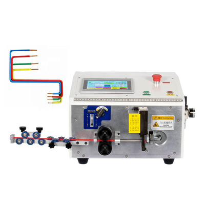 Máquina de decapagem de corte de fio 2D automática pequena Curva de cabo curvo