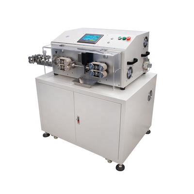 Máquina de decapagem automática de cabo revestido de 6-50 m2 com corte de fio